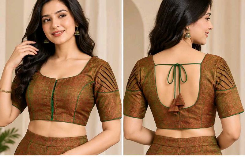 Designer Silk Blouse