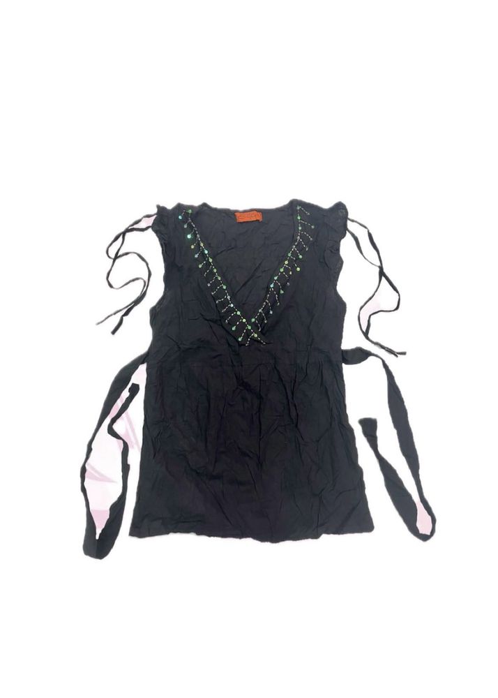 y2k beaded top