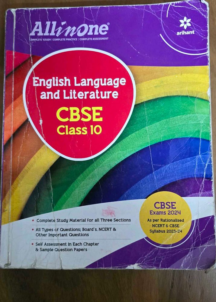 All in One English Language and Literature CBSE Cl