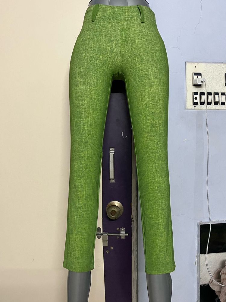 Pintrest Green Trousers Pant