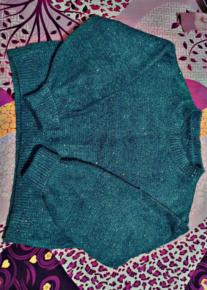 Sparkly Knit Sweater