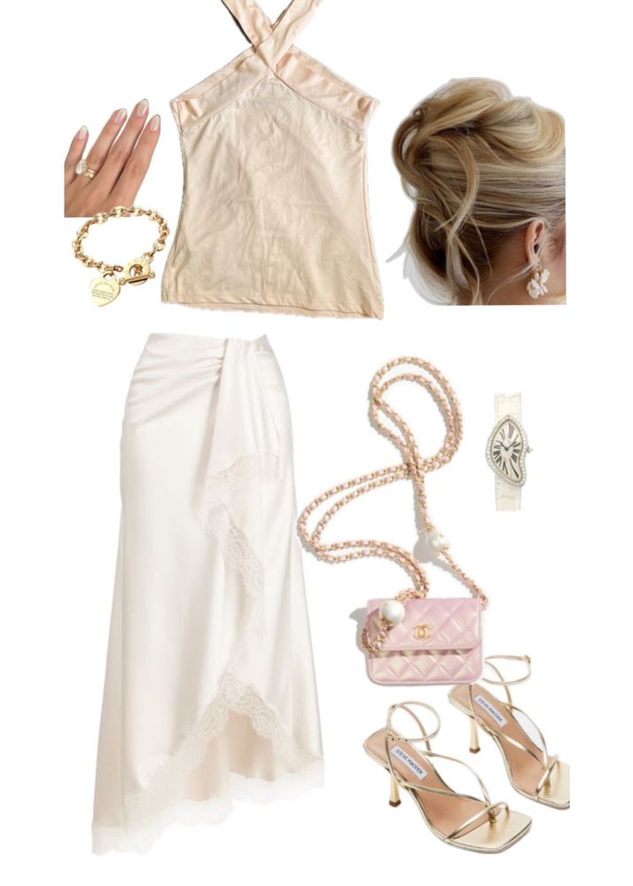 Elegant Satin Halter Top