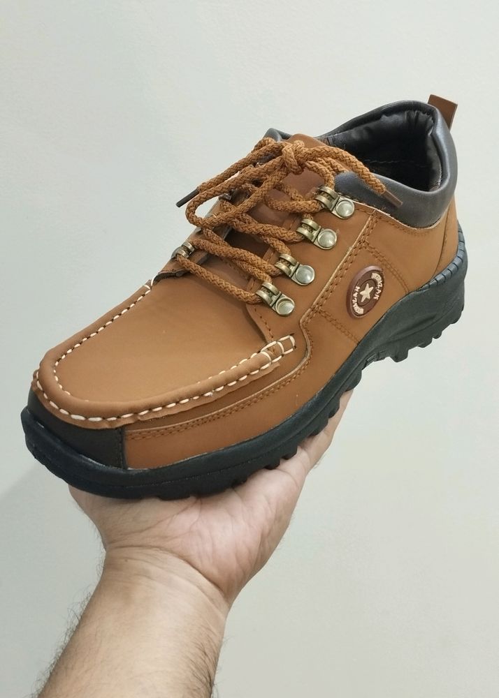Wtrizak Men's Stylish Synthetic Leather Shoes