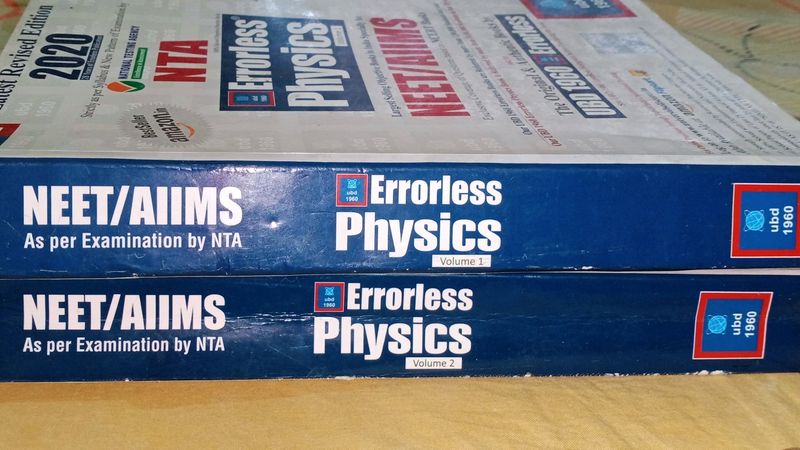Errorless Physics For NEET