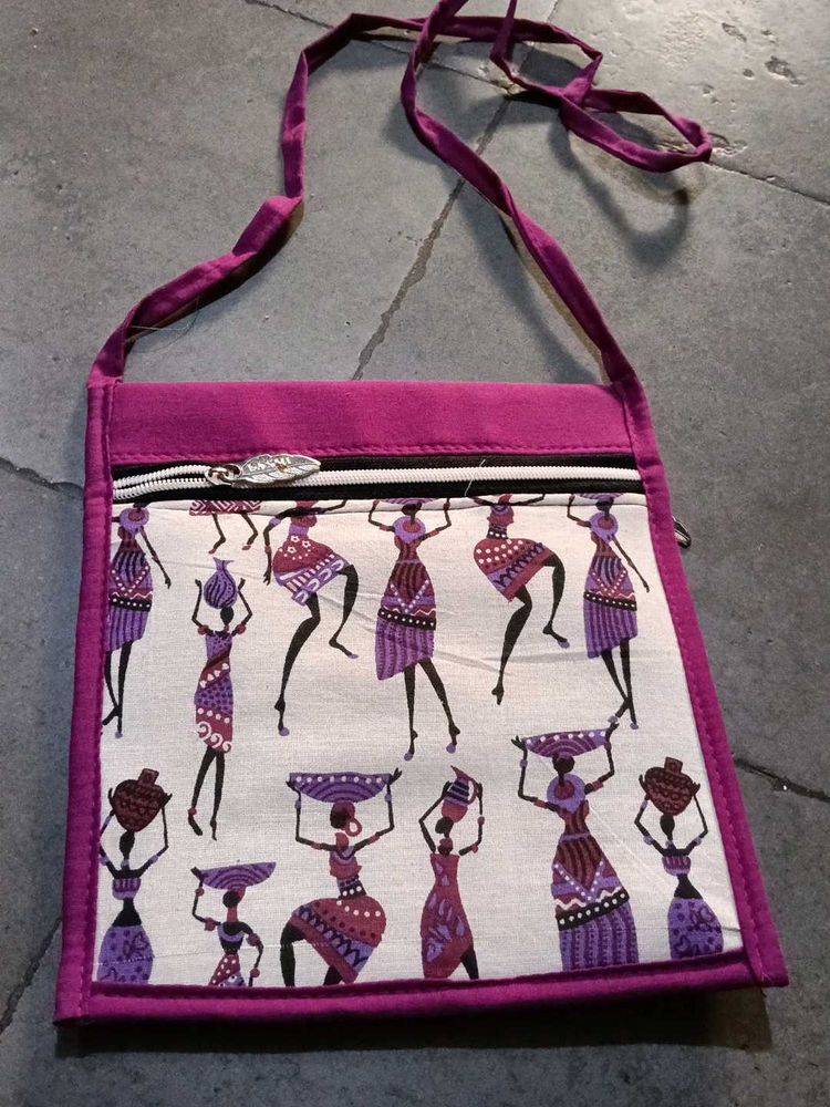 Unique Sling Bag with Ethnic Print