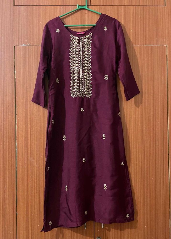 Fashor Embroidered Kurta