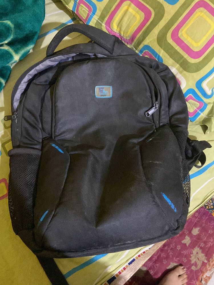 Shree leathers Black Backpack