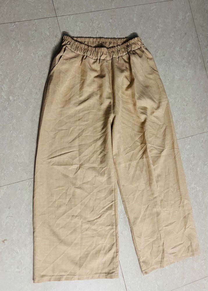 Comfortable Wide Leg Trousers