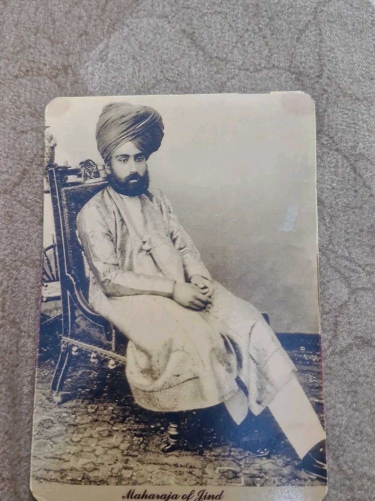 Vintage Portrait of Maharaja o