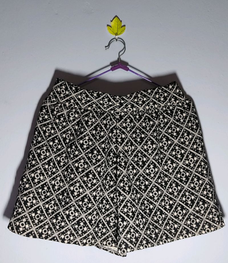 Printed Mini Skirt