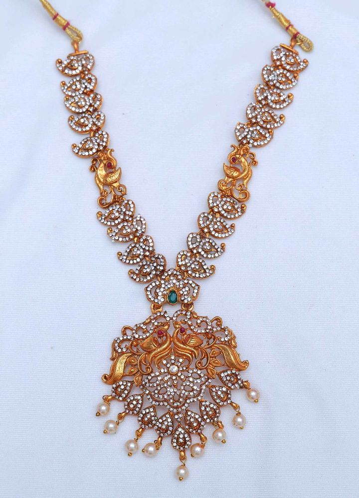 Stunning Indian Peacock Necklace