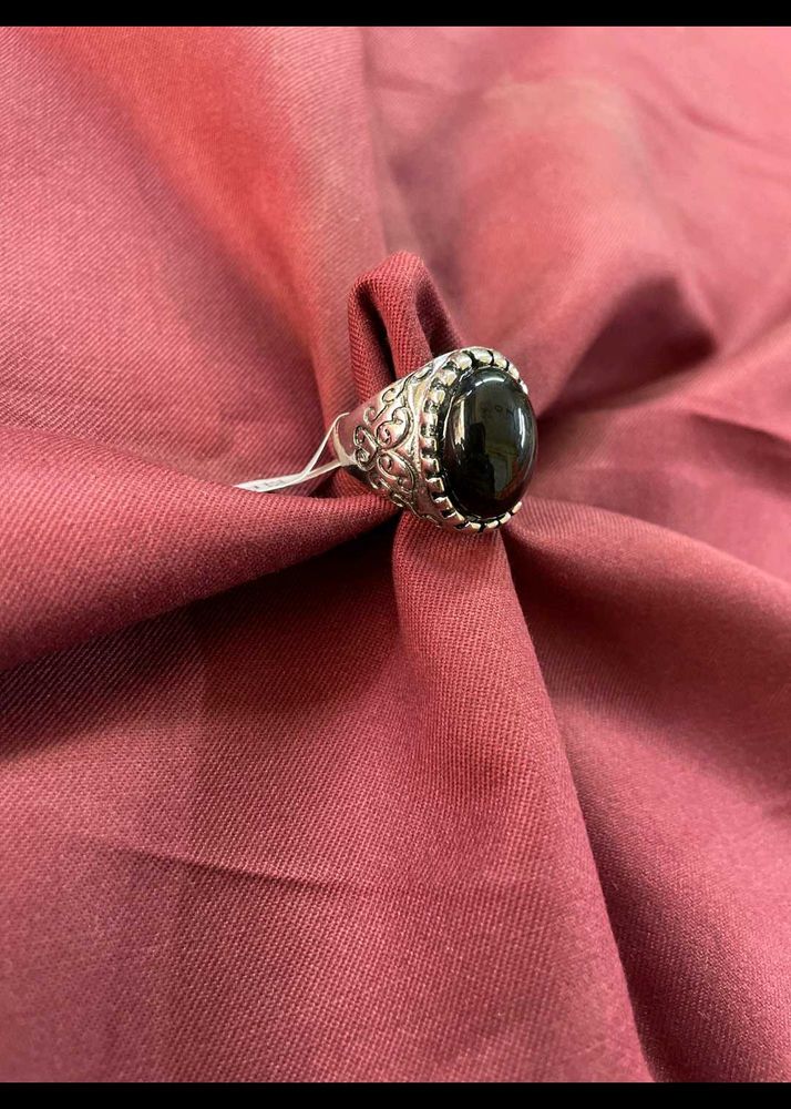 Bold Black Men's Ring | Stylish &amp; Elegant
