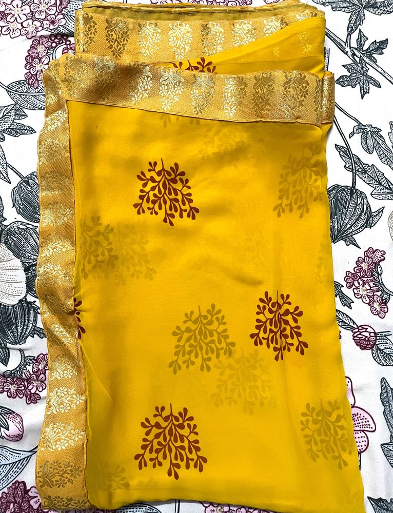 Printed Saree