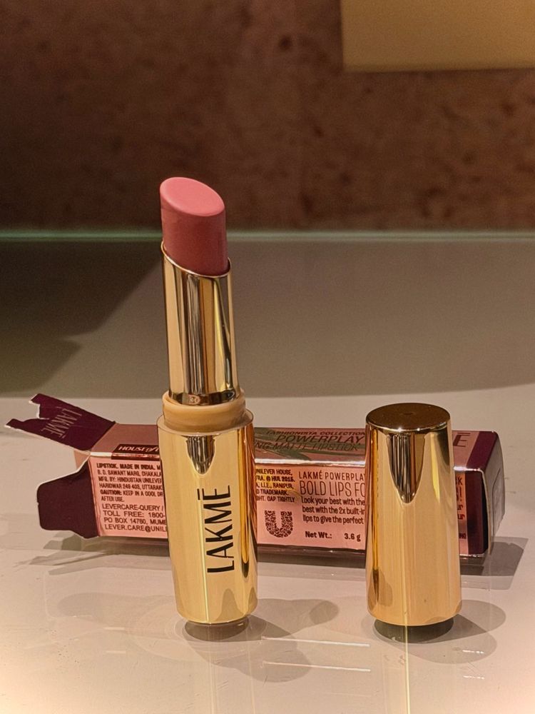 Lakme Powerplay Lipstick- shade MM1 Mauve Matter