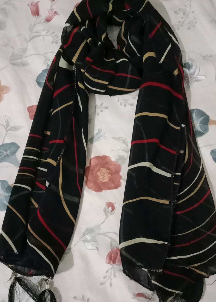 Striped Fashion Scarf
