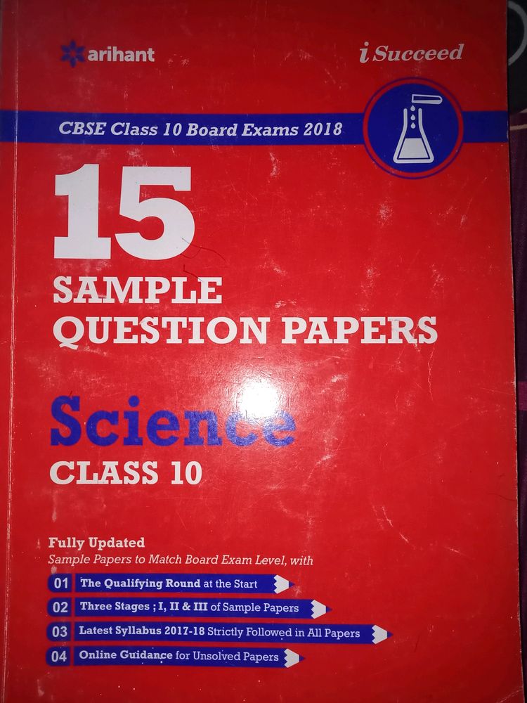 Class X, Sci Sample Paper