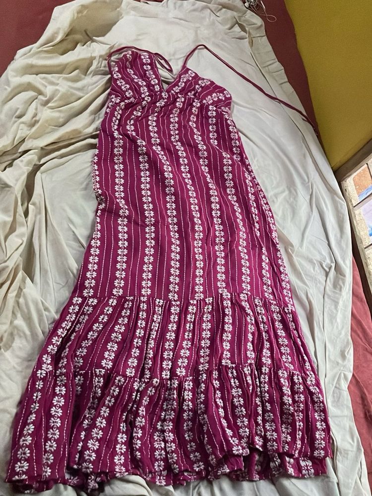 Boho Floral Maxi Dress