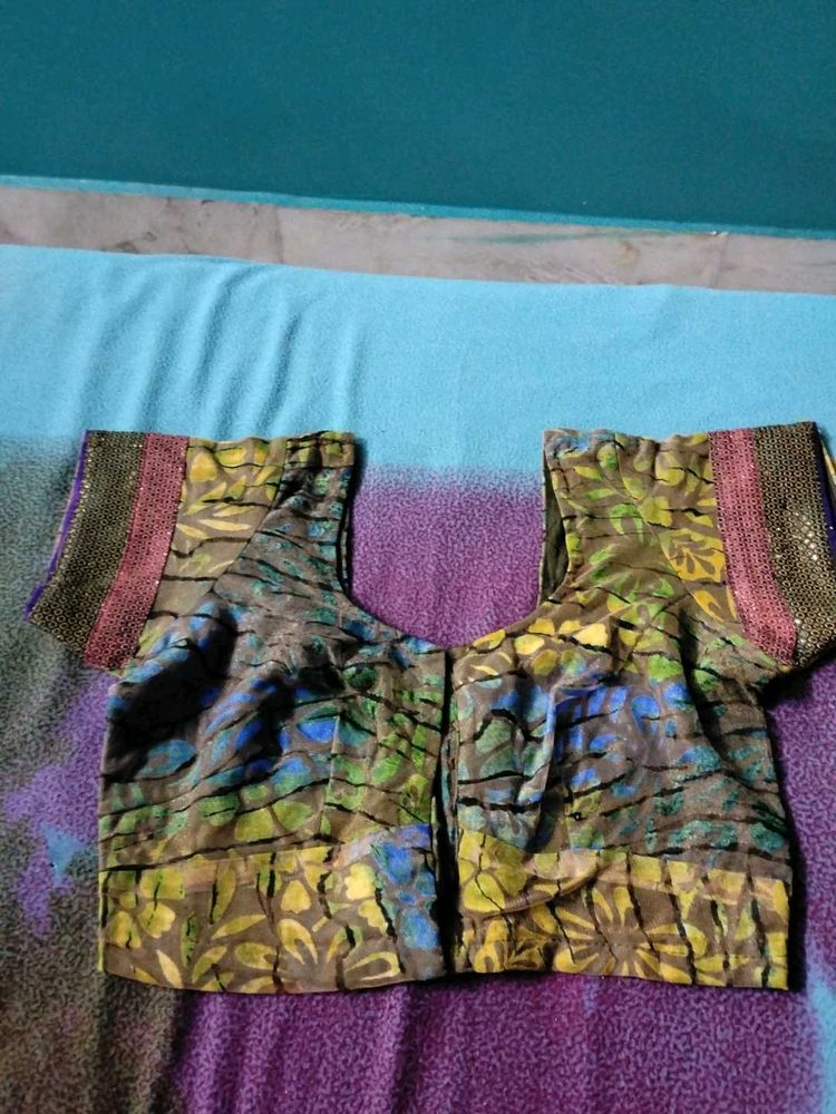 Unique Print Blouse