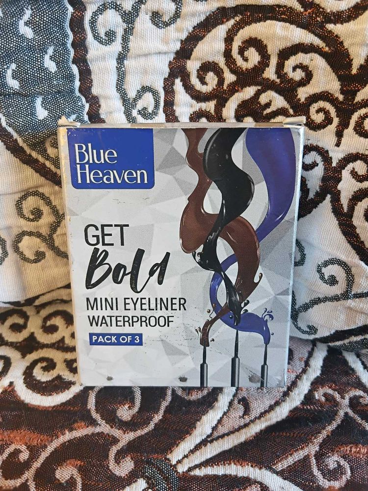Blue Heaven Mini Waterproof Eyeliner Pack of 3