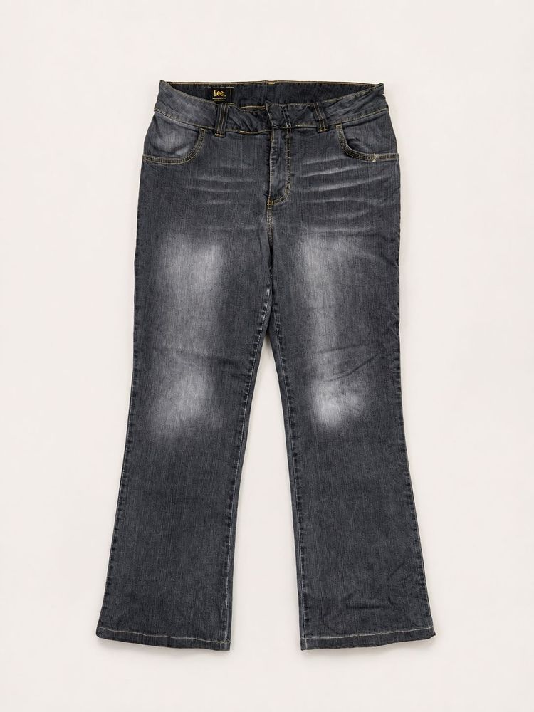 Lee 90s Vintage Denver Acid Wash Bellbottom Jeans