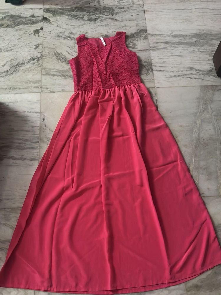 Pink Sleeveless Dress