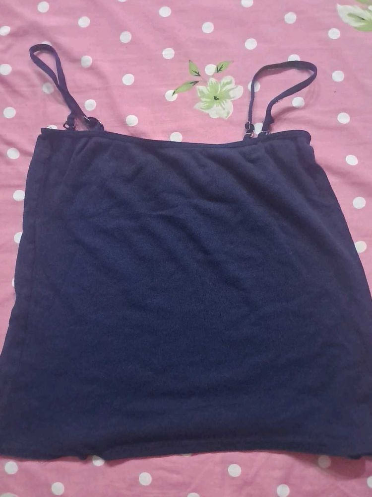 Dark Blue Camisole Top