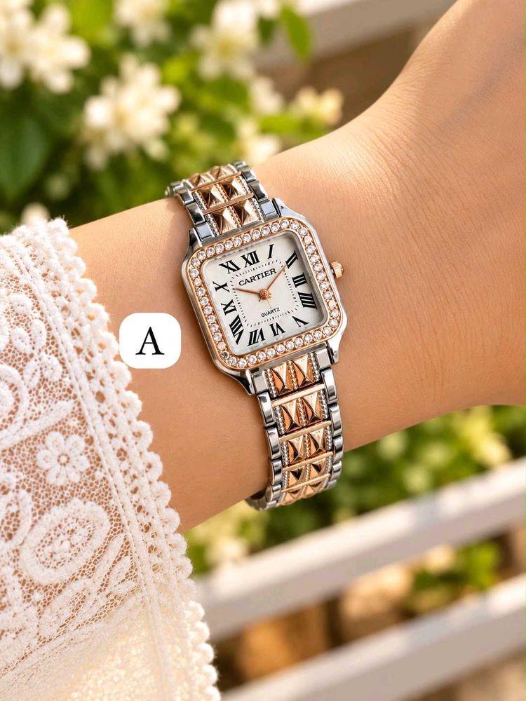 CARTIER(COPY) PREMIUM QUALITY LADIES WATCH AT SALE