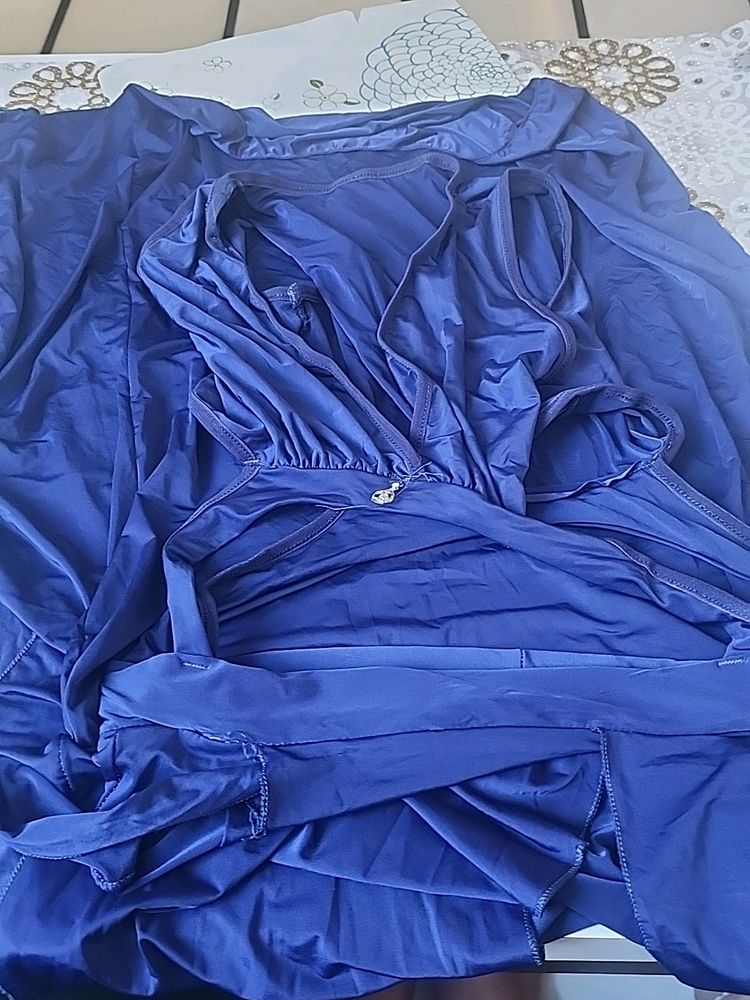 Brand New Blue Nighty Gown