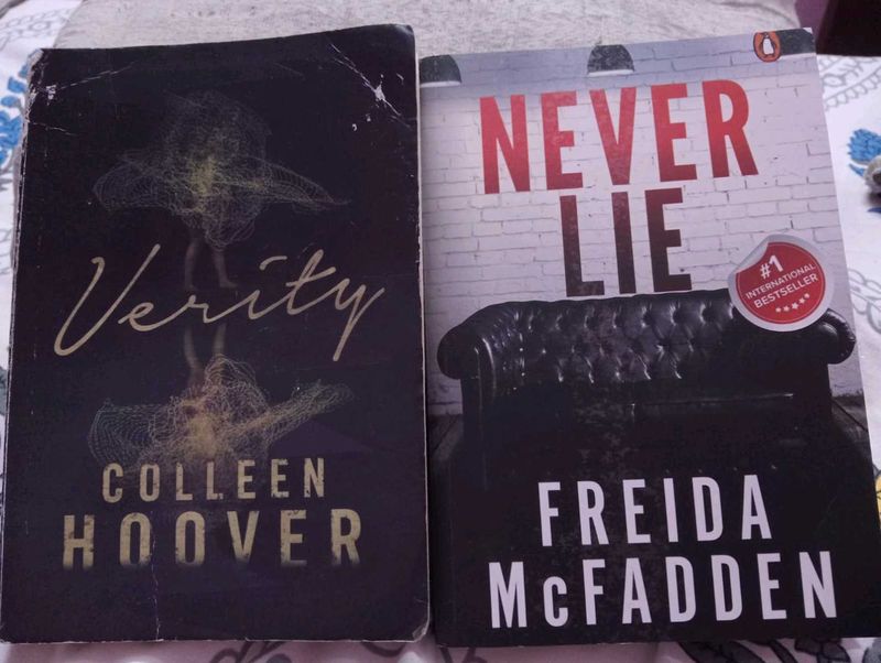 COMBO OF Verity &amp; Never Lie Books
