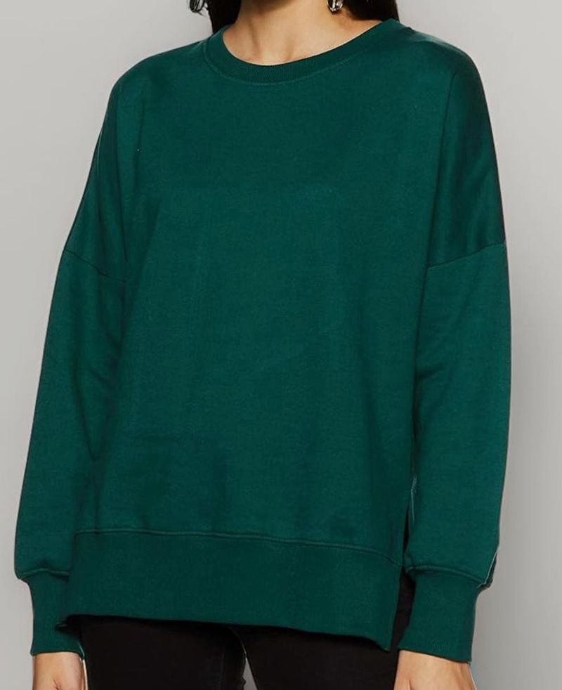 Green sweatshirt