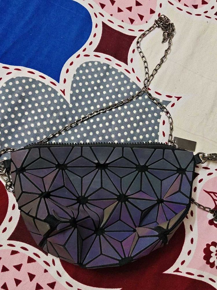 Geometric Crossbody Bag