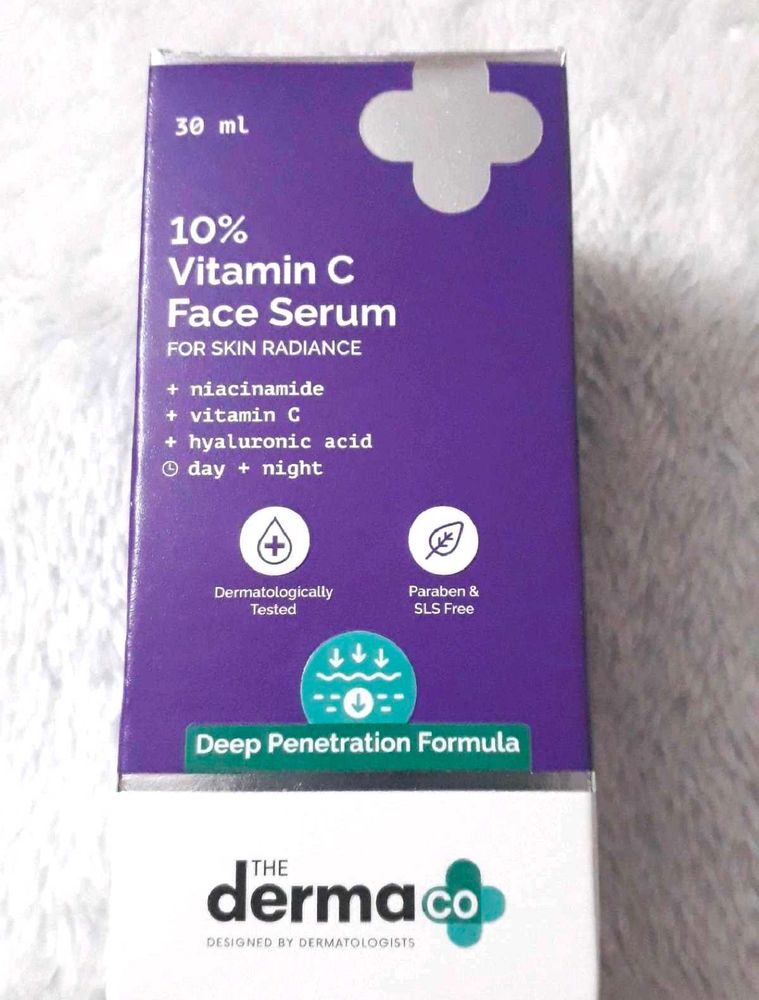 The Derma Co 10% Vitamin C Face Serum with 5% Niac
