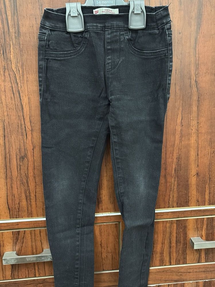 Kids Grey Denim Jeans