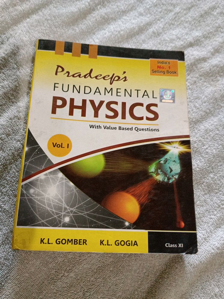 Pradeep's Physics Vol I For Class 11th CBSE
