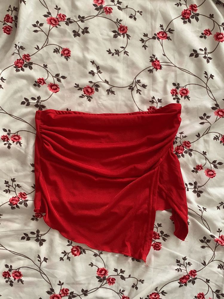y2k  Red tube top