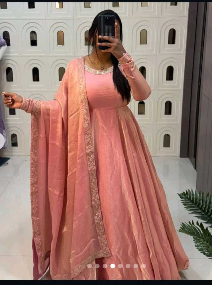 Elegant Pink Kurta Set with Dupatta
