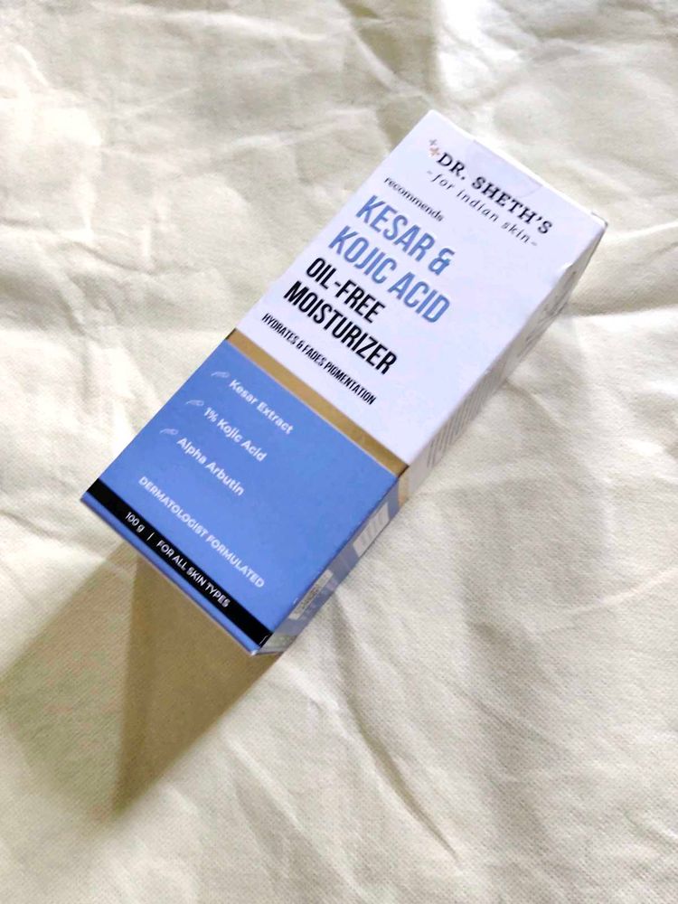 Dr. Sheth's Kesar &amp; Kojic Acid Moisturizer