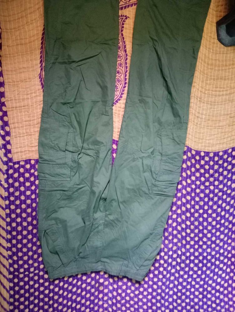 Green Cargo Pants