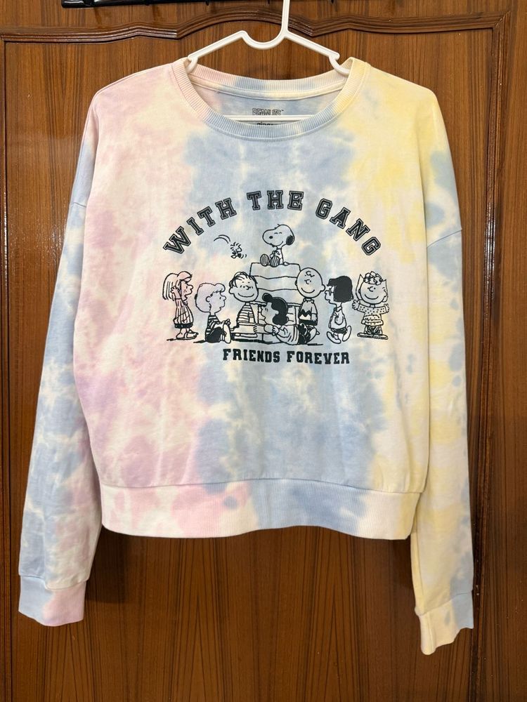 Peanuts "Friends Forever" Tie-Dye Sweatshirt