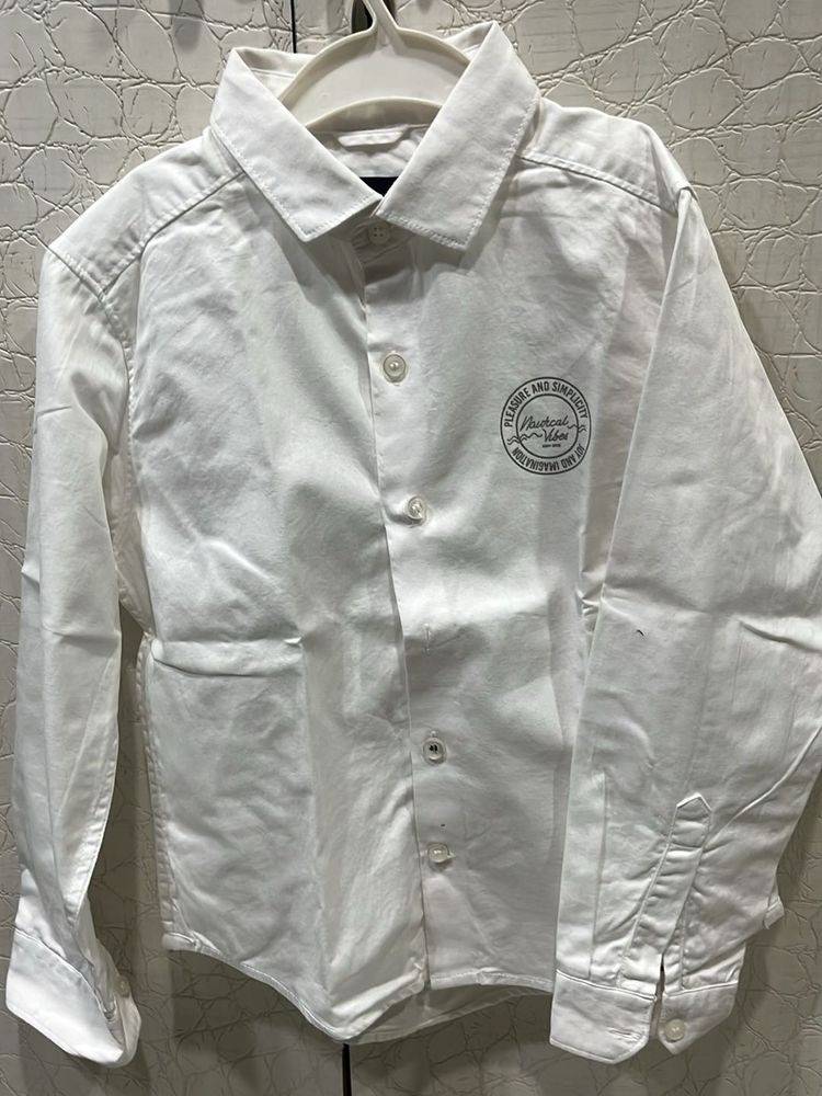Boy's White Shirt
