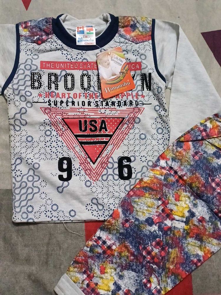 Cute Brooklyn USA Print Outfit
