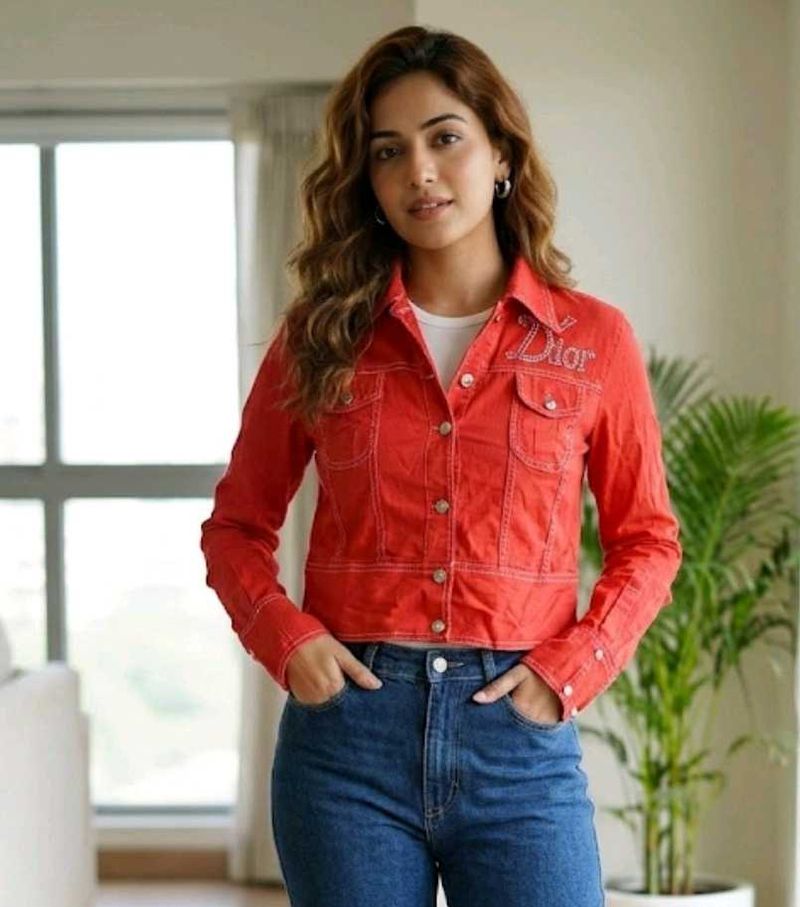Chic Red Jacket
