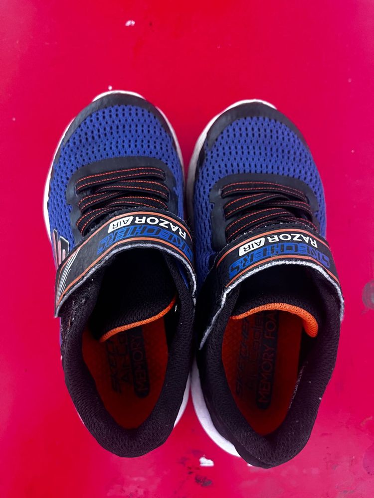 Blue Skechers Kids Sneakers
