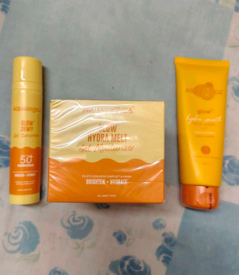 Aqualogica Glow Hydra Melt &amp; Gel Sunscreen
