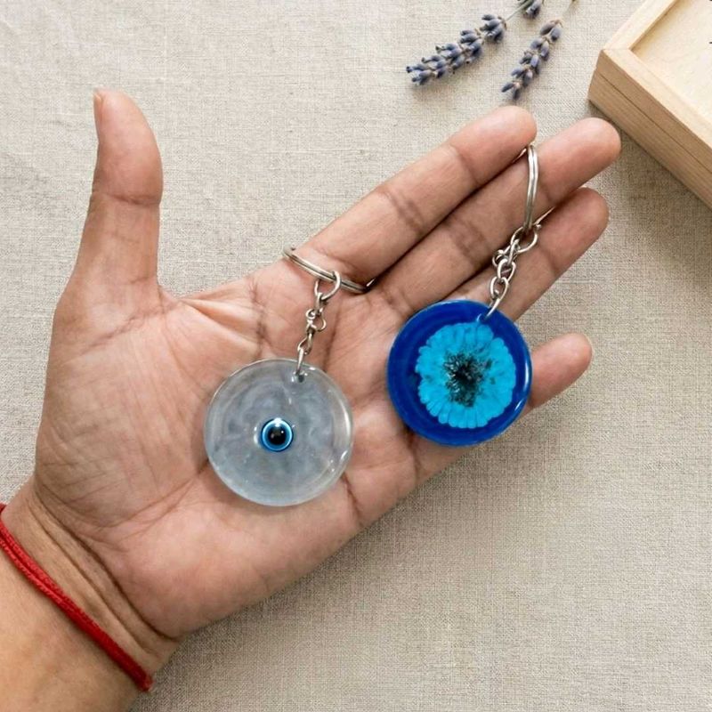 Evil Eye Keychain Set