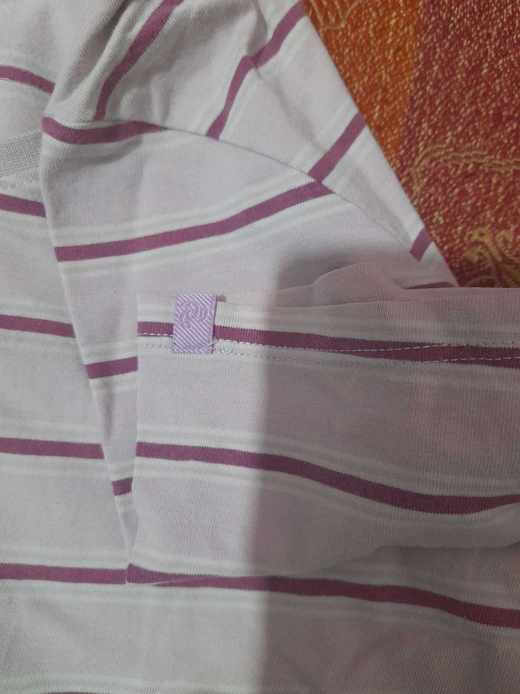jockey Striped Long Sleeve Top