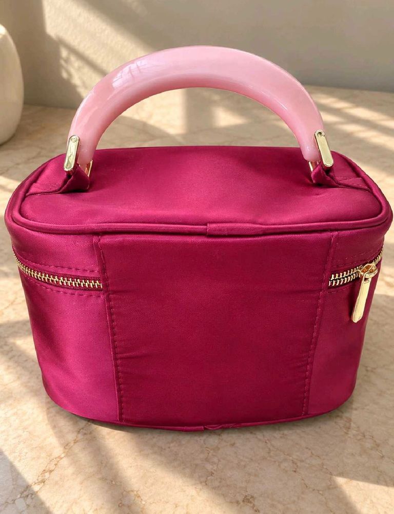 Chic Pink Cosmetic Bag