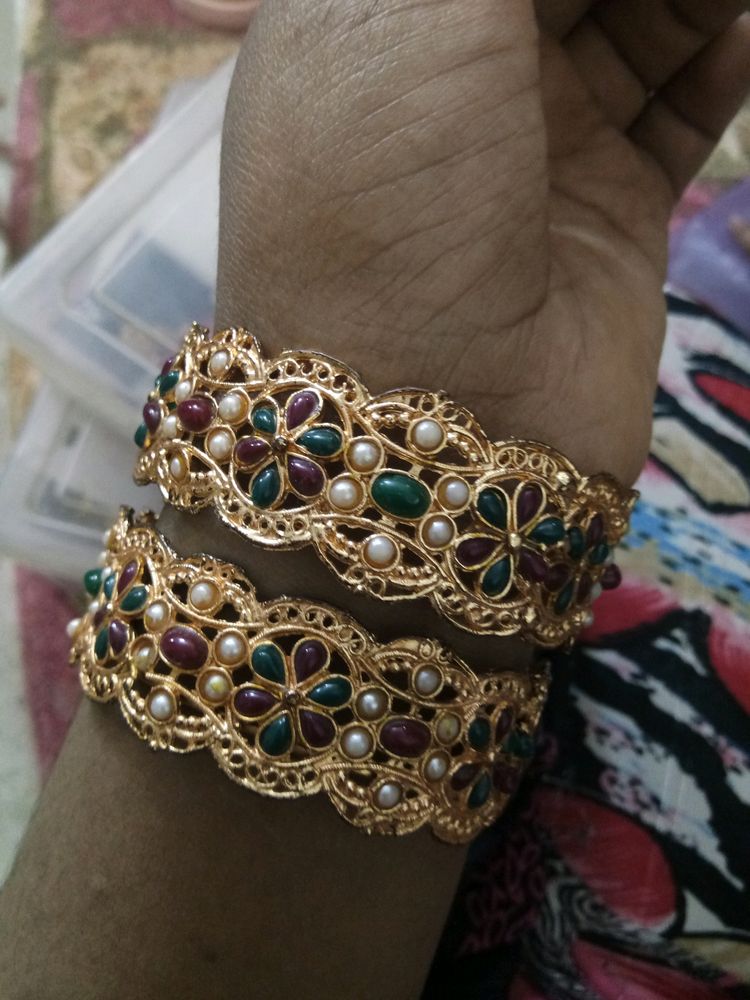 Kada Bangles Good Multicoloured