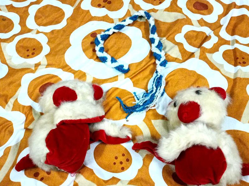 Stuffed Animal Curtain Holder Handmade