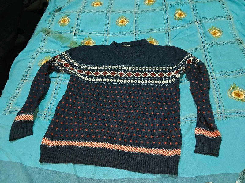 Cozy Fair Isle Knit Sweater